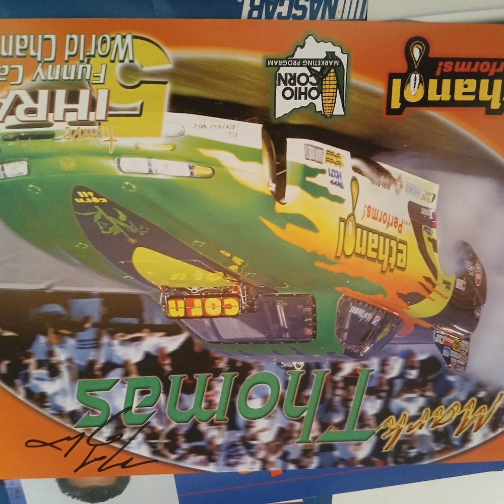 Nascar, autographed pics,magazines